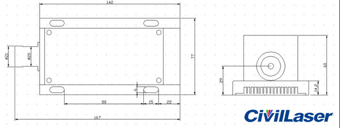 589nm yellow dpss laser